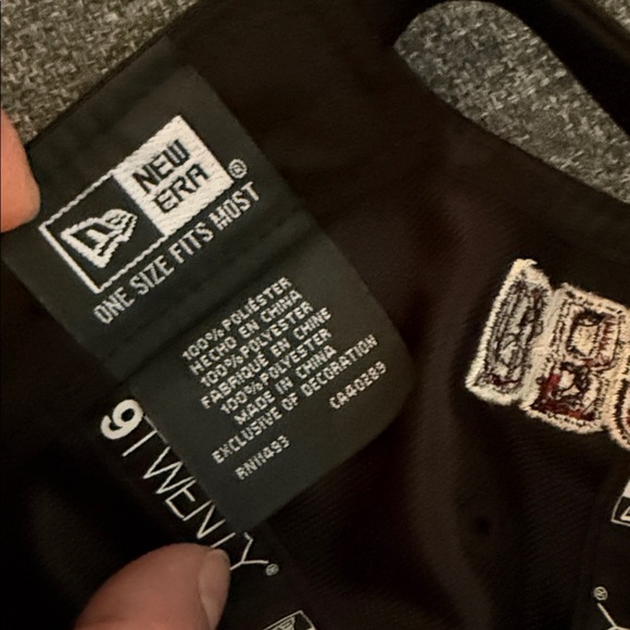 Arizona Diamondbacks New Era Black Baseball Hat Adjustable - Picture 4 of 8